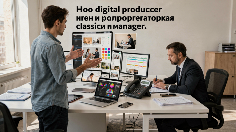 Кто такой digital‑продюсер и чем он отличается от классического менеджера